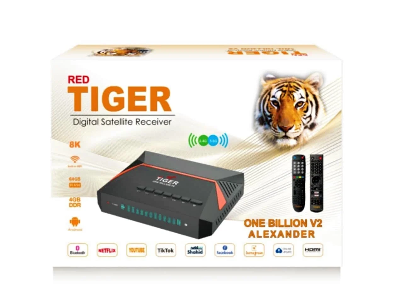 TIGER ONE BILLION V2 ALEXANDER - ستور سات