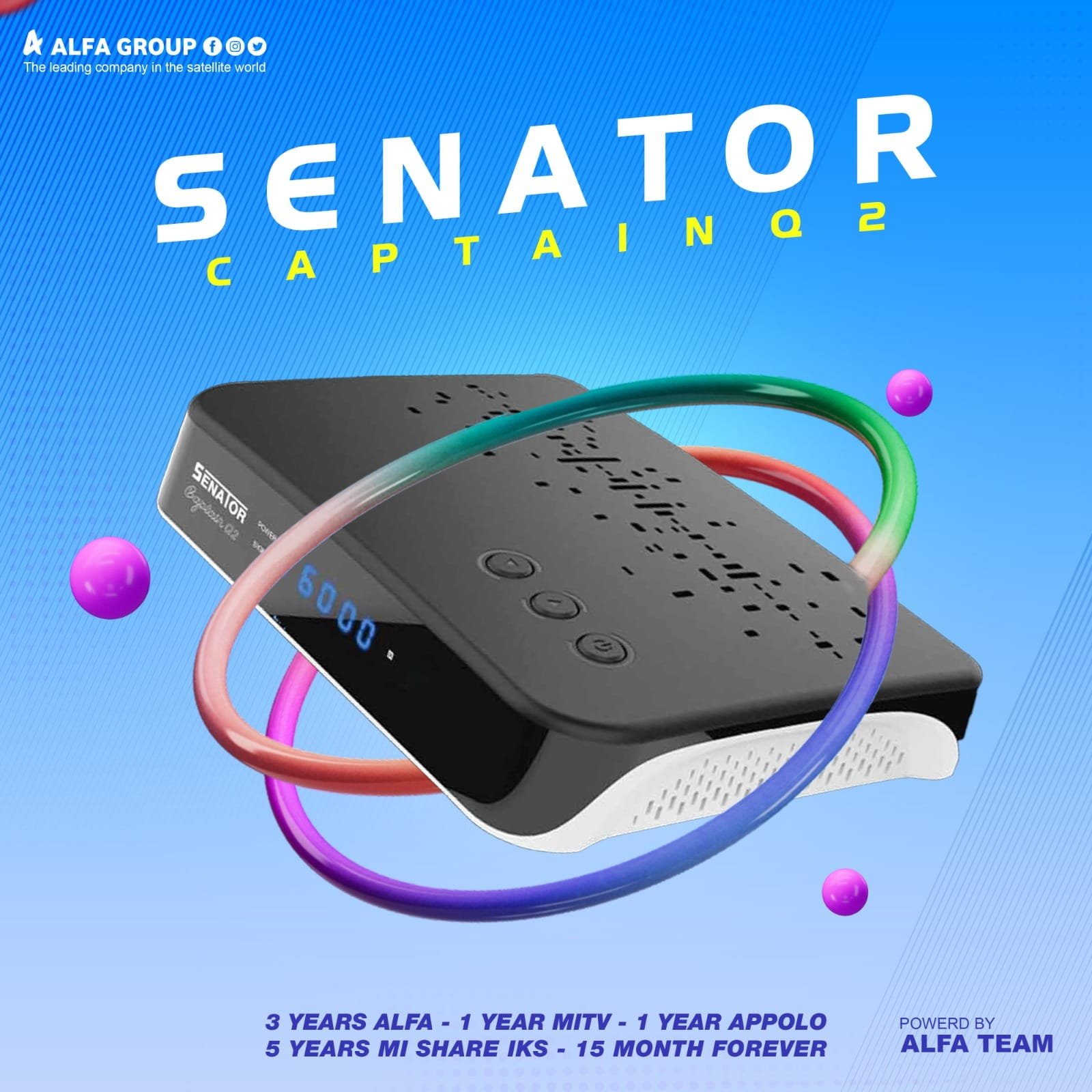 سيناتور القبطان SENATOR CAPTAIN Q2 2026 - ستور سات